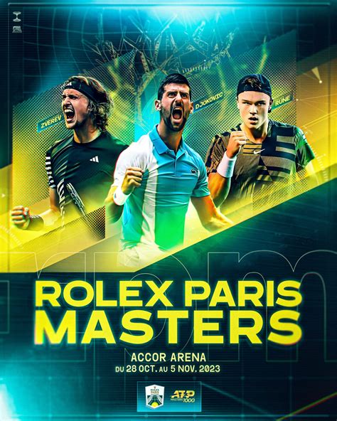 rolex paris masters 2023|live 2023 paris masters tennis.